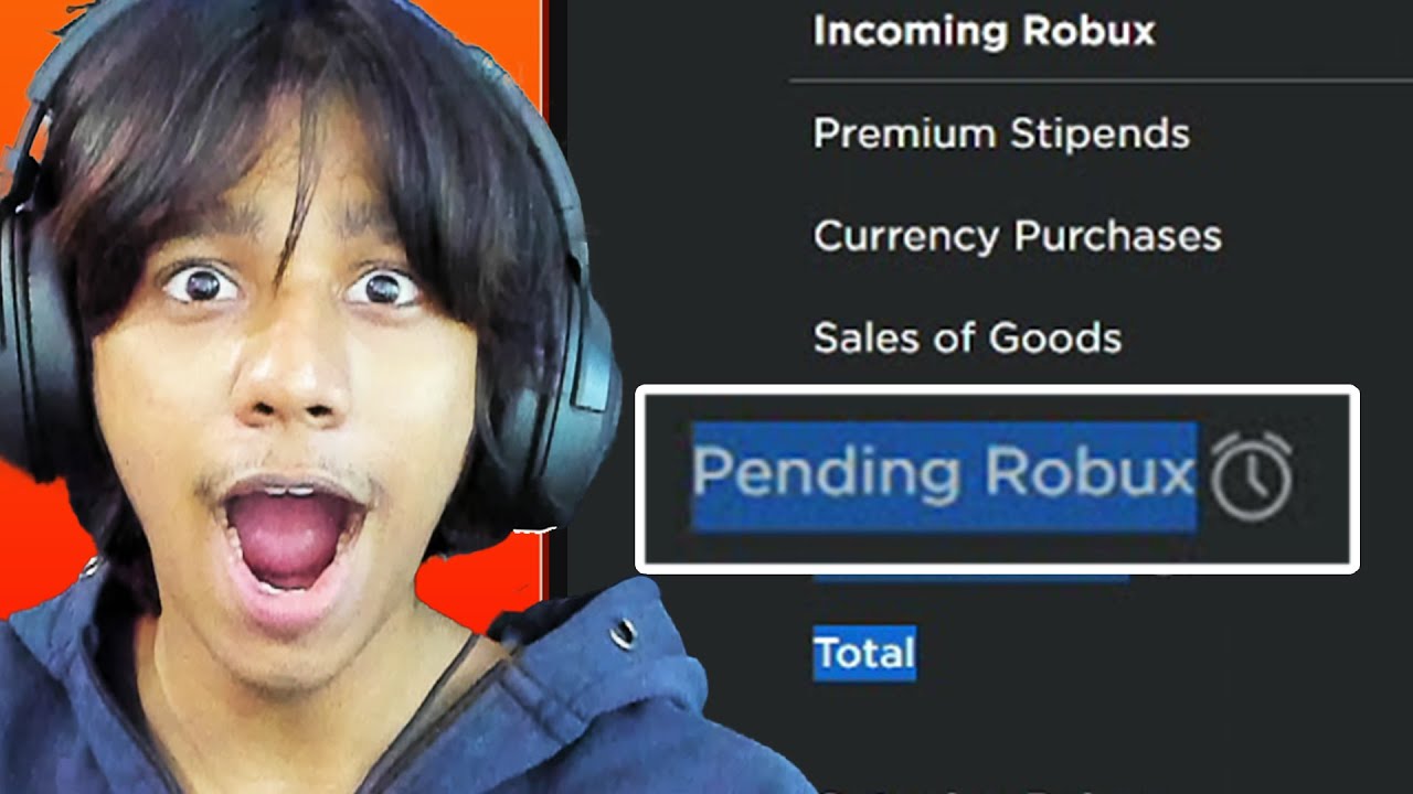 why i cant see my pending robux? did i get scammed? : r/crosstradingrblx