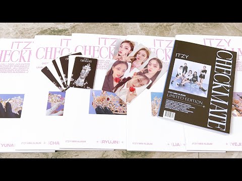 ♡Unboxing ITZY 있지 5th Mini Album Checkmate 체크메이트 ♟ (All