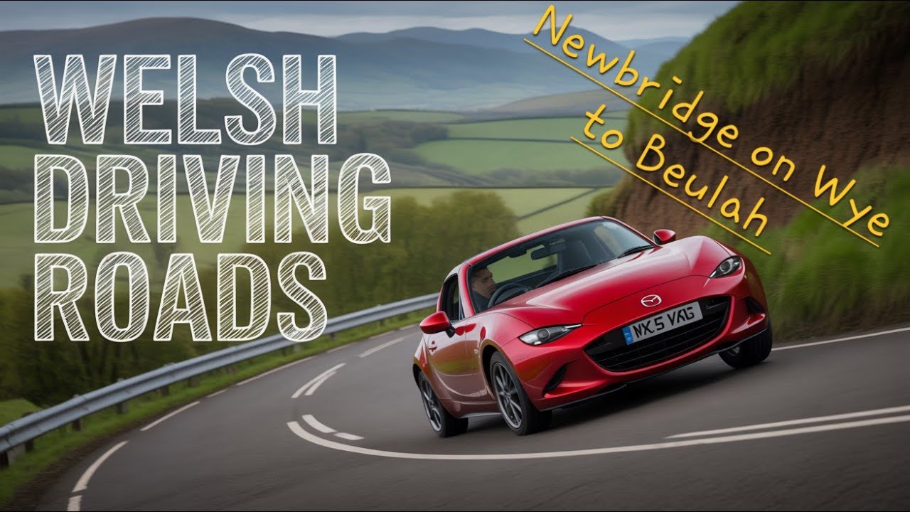 Is This One of The Best Driving Roads in Wales? Top Gear's Forgotten Gem? From Newbridge to Beulah 