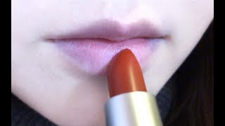 Mac Chili火出天际不愧是你无滤镜试色小辣椒砖红色