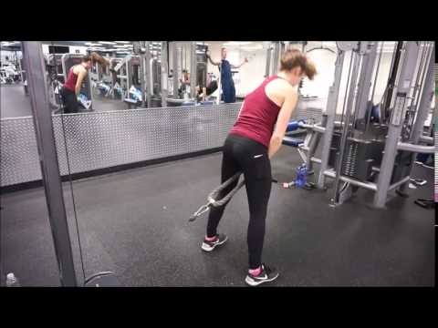 cable glute pull throughs
