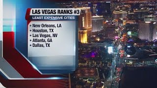 Las Vegas named among least expensive travel cities
