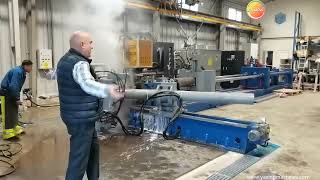 325mm Induction heat pipe bending machine