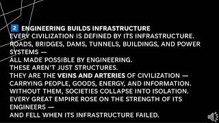 Why Engineering is the Backbone of Civilization