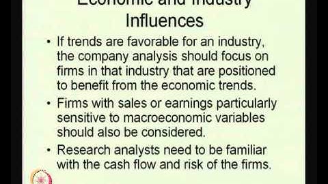 Mod-01 Lec-17 Company Analysis - I