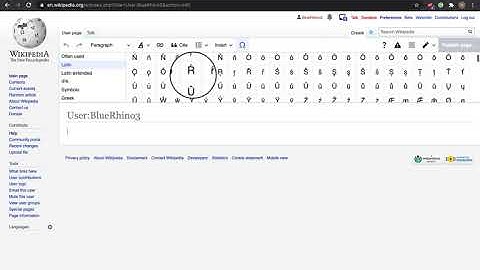 How to create a user page on Wikipedia.