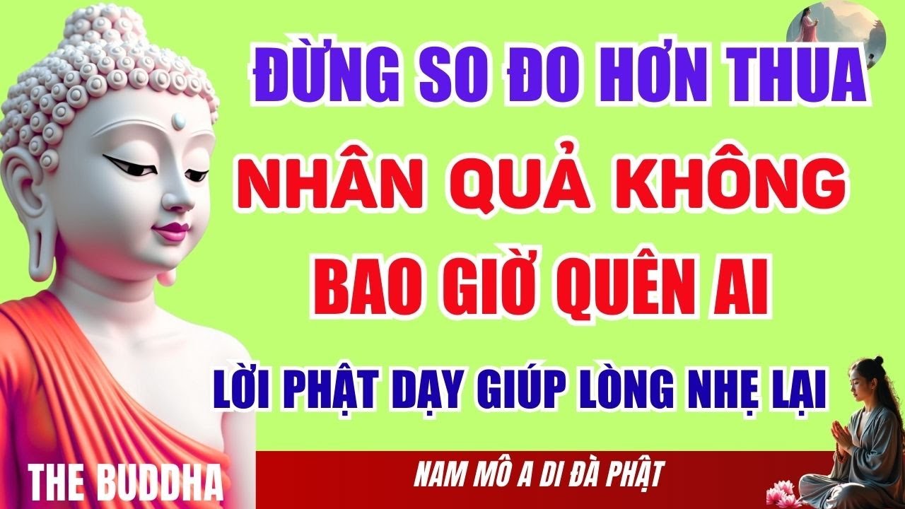 Đừng So Đo Hơn Thua Nữa… Nhân Quả Không Bao Giờ Quên Ai - Lời Phật Dạy Giúp Lòng Nhẹ Lại