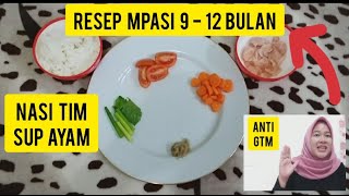 Sup Ayam Untuk Anak 1 Tahun || sup Ayam Slow Cooker || By Babysitter Rempong.. 