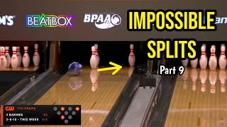 IMPOSSIBLE splits made by PBA pro's PART 9 | Bowling split conversions
