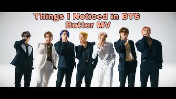 Things I Noticed In BTS Butter MV