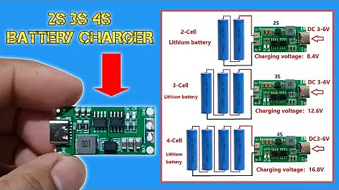 very useful module for 2S 3S 4S battery charger