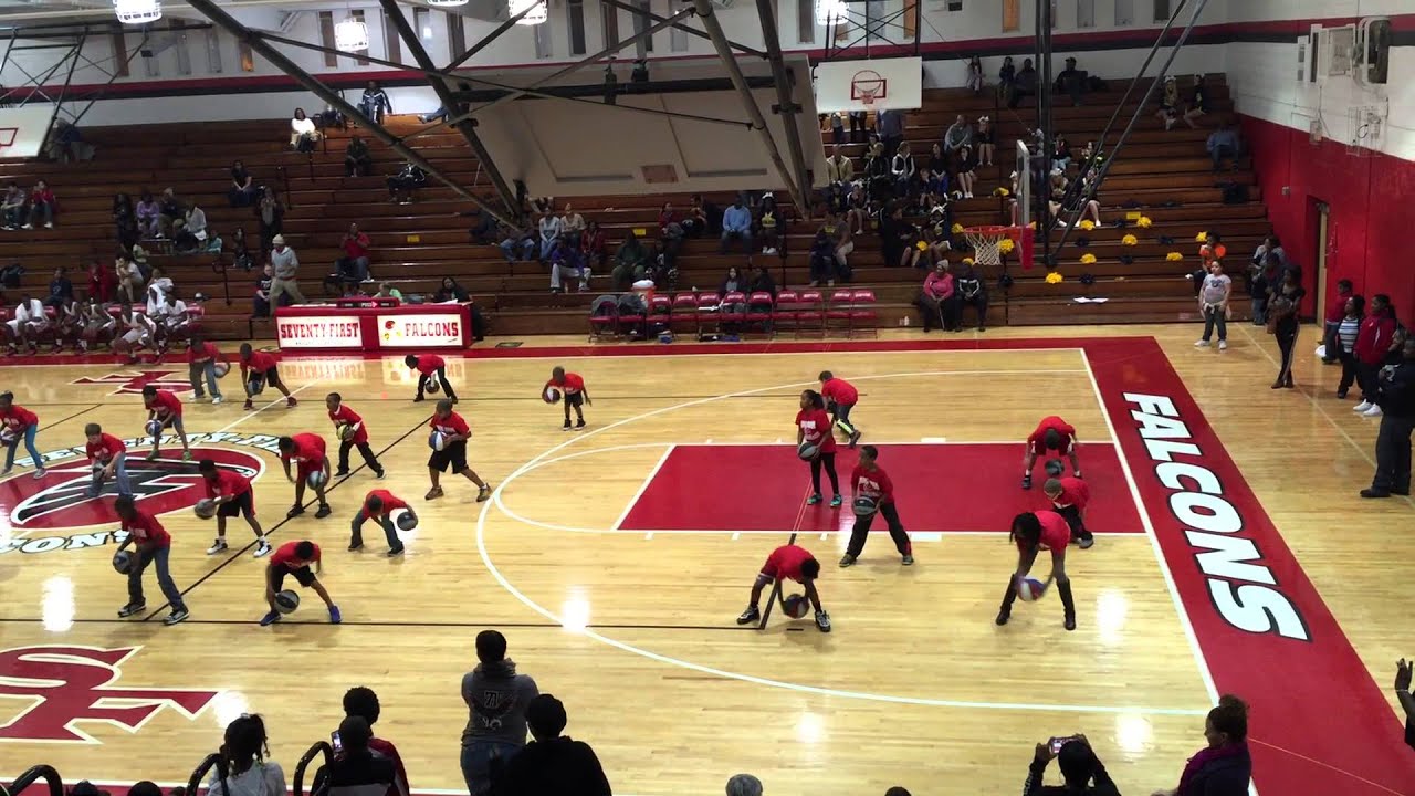 Part two of the Lake Rim Elementary School basketball club performance