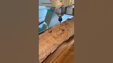 JNTECH CNC Router 4axis rotary engraving round wood #cnc #4axiscnc#cncrouter #cncengravingmachine