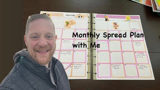 Plan with Me March Monthly Layout