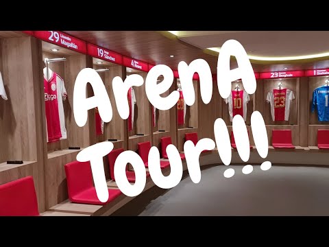 AMAZING! 😍Ajax stadium - Johan Cruijff ArenA (Stadium tour)