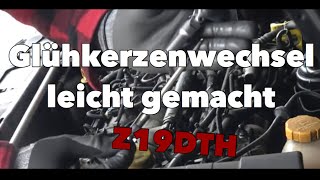 Gluhkerzenwechsel Am Opel 1 9 Cdti Z19dth Learning By Viewing Youtube