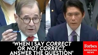 Jerry Nadler Has Sharp Questioning Of Special Counsel Robert Hur About Biden And Trump