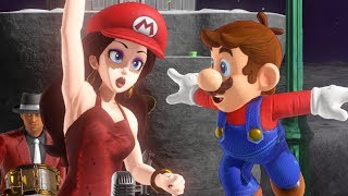 Super Mario Odyssey - All Endings + Secret Final Boss \& 999 Moons Reward