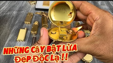 Bật lửa độc lạ _ Bật lửa xăng đá _ Bật lửa cổ #đồcổcầnthơ #batluaco #batluadocla #batluaxang 