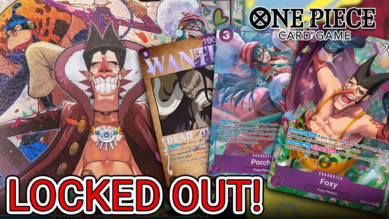 Out-tempo EVERYONE with OP07 Foxy | One Piece Card Game - YouTube