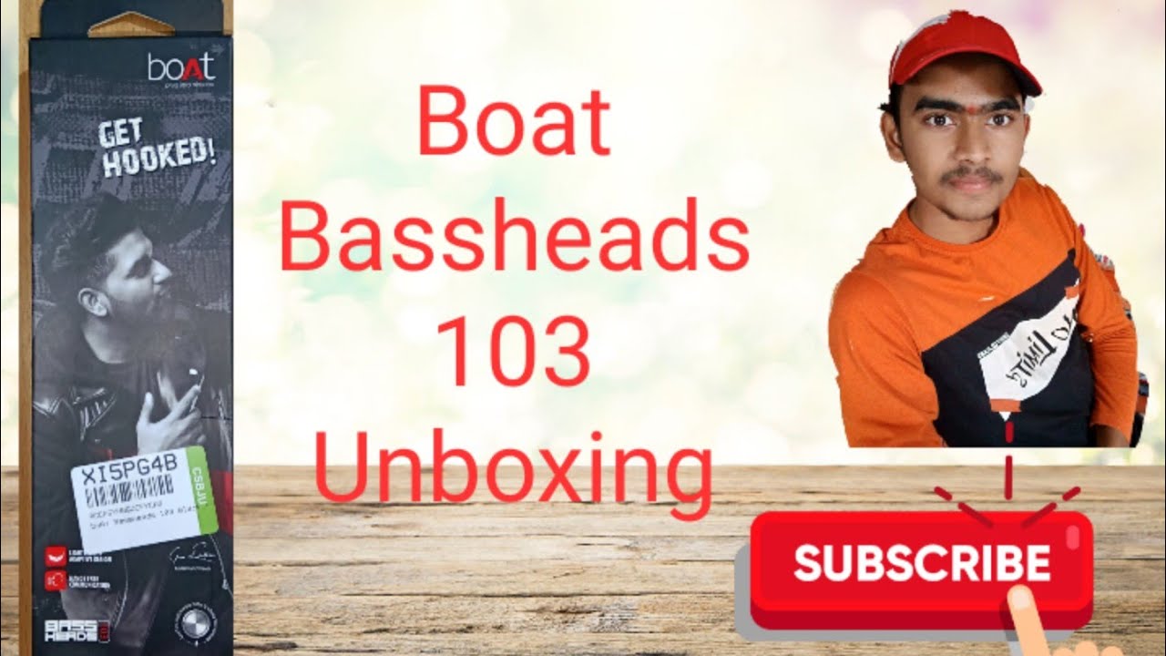 Boat Bassheads 103 Unboxing Unboxing1 YouTube