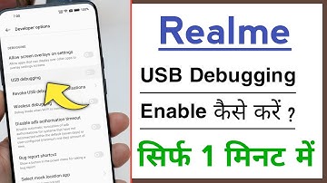 Realme How To Enable USB Debugging