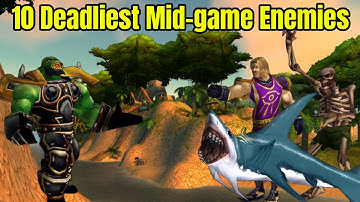 WOW CLASSIC HARDCORE 10 Deadliest Enemies LEVELS 30-40, Late-Mid Game