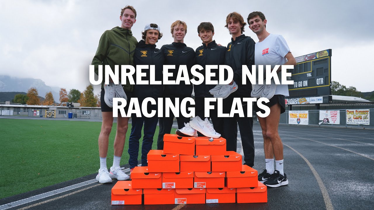 Cooper Teare & Newbury Park Run Unreleased Nike Streakfly - YouTube