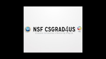 How has NSF CSGrad4US supported your journey toward a PhD and your professional goals?