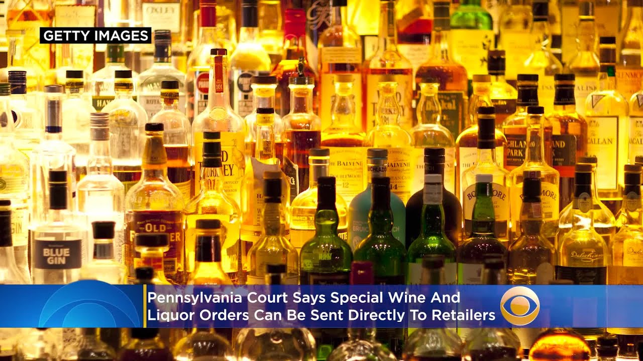 Pennsylvania Court Says Special Wine, Liquor Orders Can Be Sent