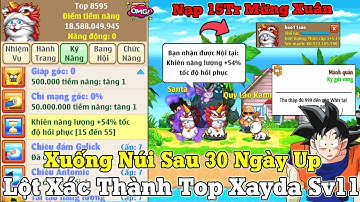 Ngọc Rồng Online - Nạp 15Tr Lột Xác Beo11sao Thành Trùm Xayda Đi Ngọc Rồng Đen Sv11