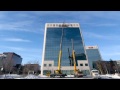 Solace time lapse building logo swap