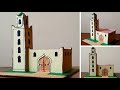 صنع اشياء بالورق مشروع صنع مسجد بالكرتون
