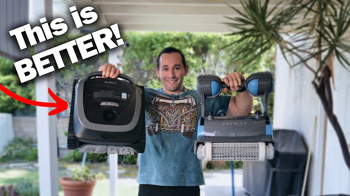 Epic Robotic Pool Cleaner Battle! - BeatBot AquaSense Vs. Dolphin Premier