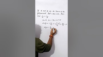 If alpha & beta are the zeroes of the polynomial 5x^2 - 30x + 25, then find 1/alpha + 1/beta