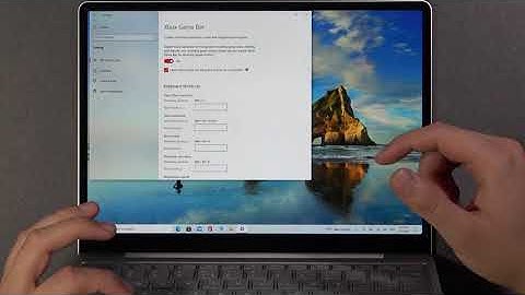 How to Enable/Disable Xbox Game Bar on MICROSOFT Surface Laptop Go – Gaming Settings