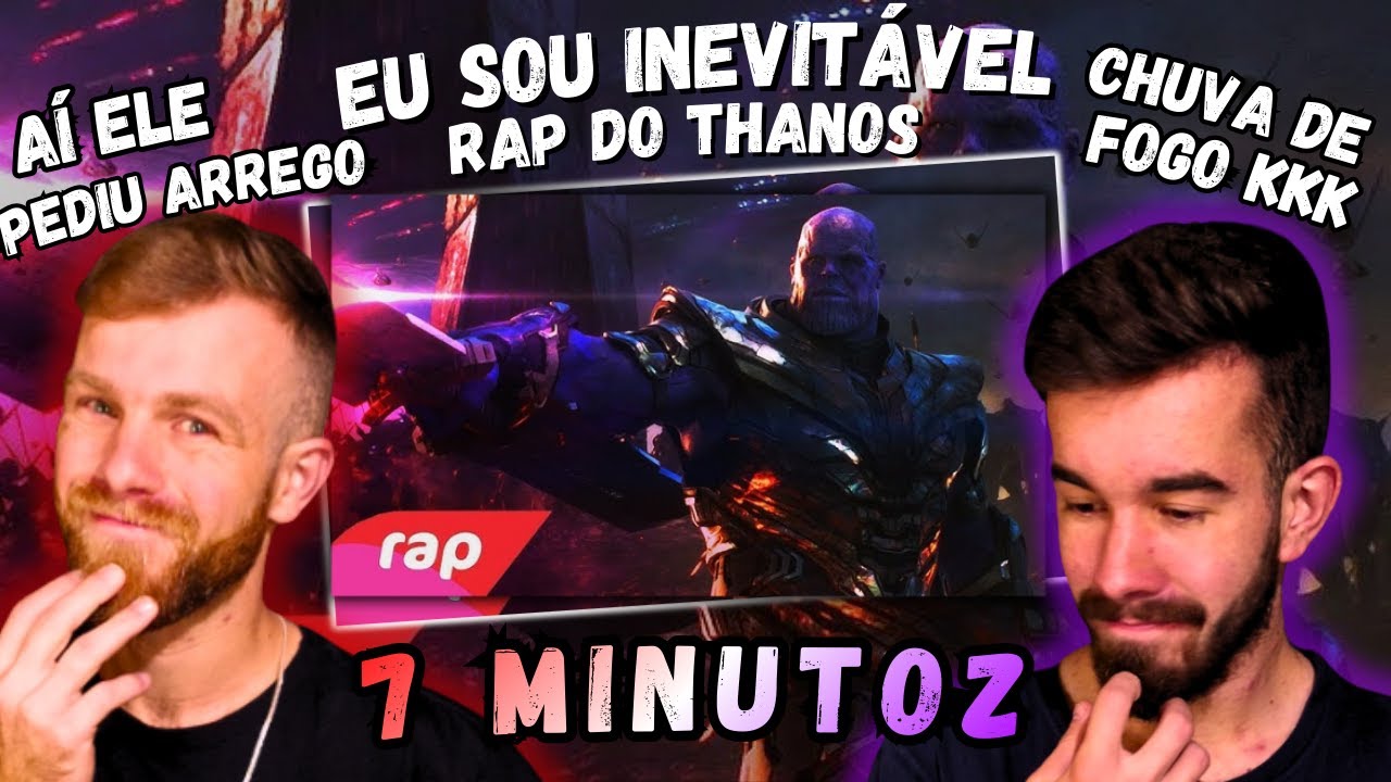 Rap do Thanos (Vingadores: Ultimato) - EU SOU INEVITÁVEL | NERD HITS | REACT