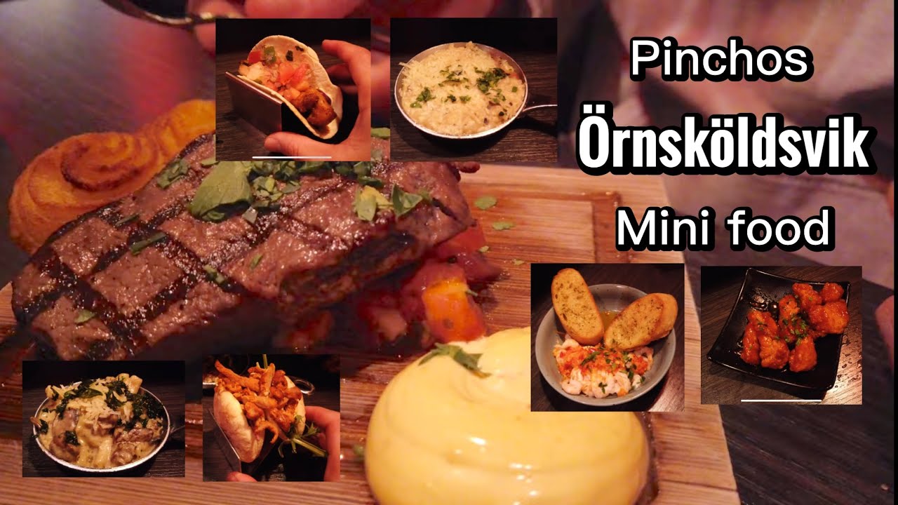 [4K] Pincho Nation Mini Food Restaurant in Örnsköldsvik, Sweden SD HD