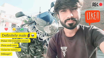 I got pulsar dark night edition ☠️Pulsar 150 review | Bajaj pulsar | pulsar| bajaj pulsar 150