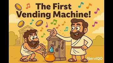 The First Vending Machine! – Funny Fact Song 🎶
