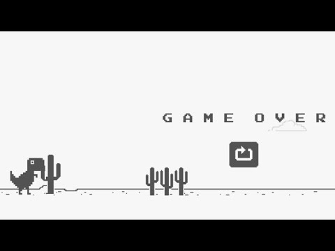 Play Dino (No Internet) game irrespective of Internet connection