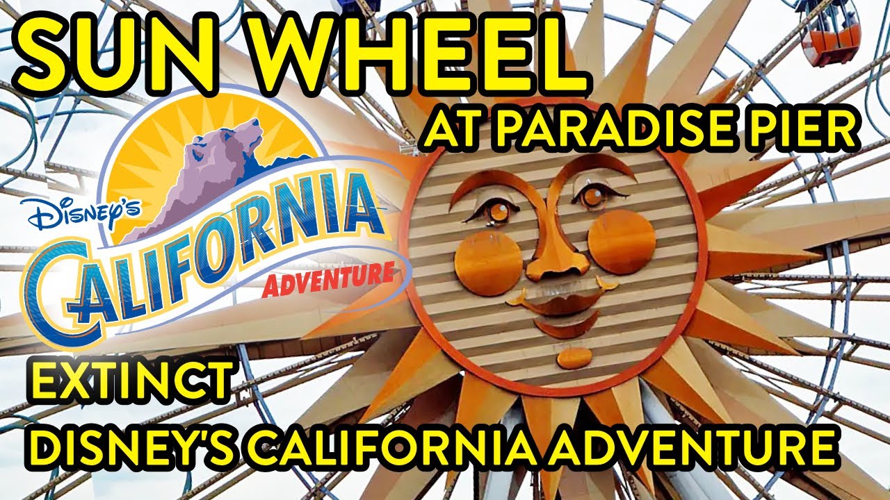 🎡Sun Wheel Ferris Wheel 🎡 POV Before It Closed Forever at Disney