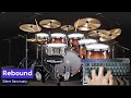 Rebound - Silent Sanctuary - Virtual Drumming Cover