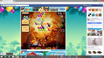 Angry Birds POP! on Facebook - Level 127 Walkthrough