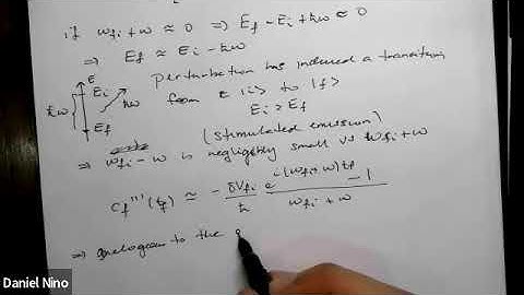 9.6 The phenomenon of stimulated emission due to a harmonically oscillating perturbation