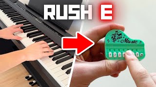 Video thumbnail of "Playing RUSH E but My Piano Keeps Shrinking"