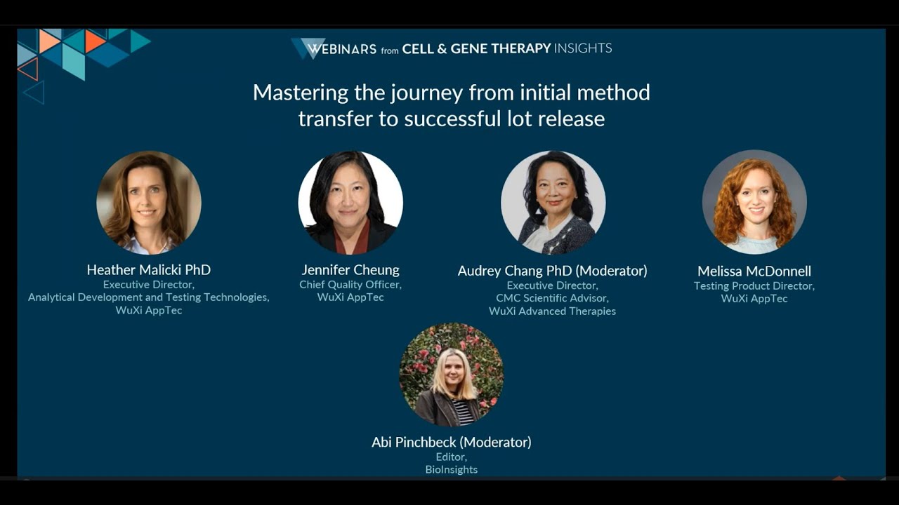 WuXi Advanced Therapies June 6 CGTI Webinar