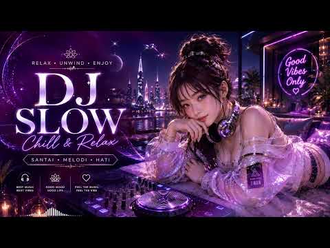 DJ SLOW MUSIK SANTUI - MUSIK DJ ENAK BUAT NEMENIN SANTAI DAN KERJA - SETINGAN BASS PALING SANTAI