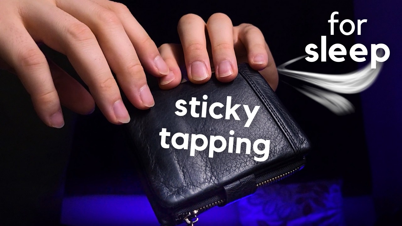 ASMR ˗ ˏˋStickyˎˊ˗ Finger Tapping that Feels PERFECT! | NO TALKING