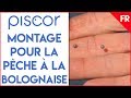 Montage pour la pche  la canne bolognaise